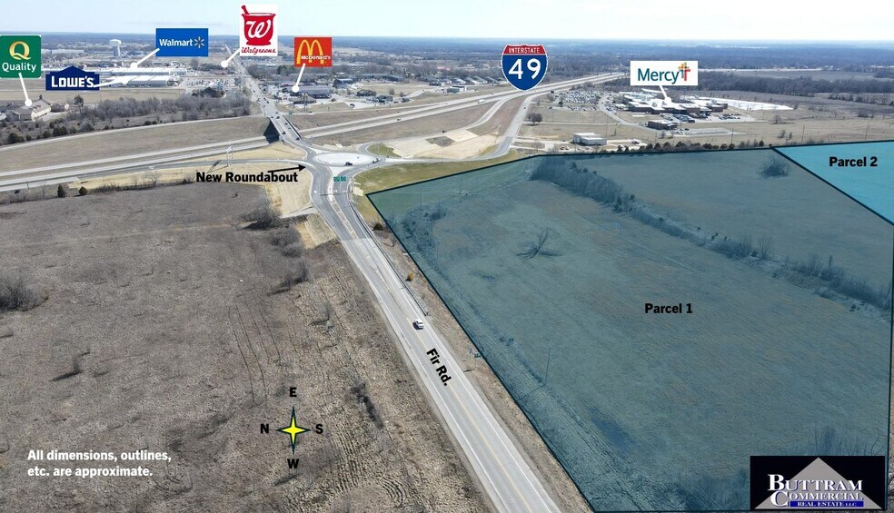 Primary Photo Of SWC Fir Rd & I-49 Parcel 2, Carthage Land For Sale