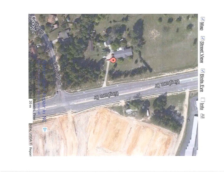 More Photos Of 1864 Bingham Dr, Fayetteville Land For Sale