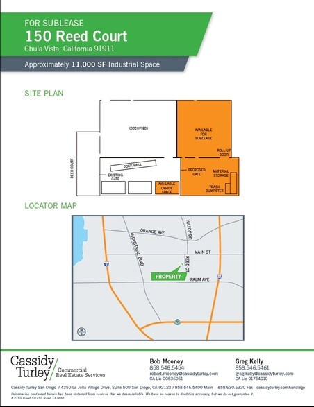 More Photos Of 150 Reed Ct, Chula Vista Warehouse For Lease