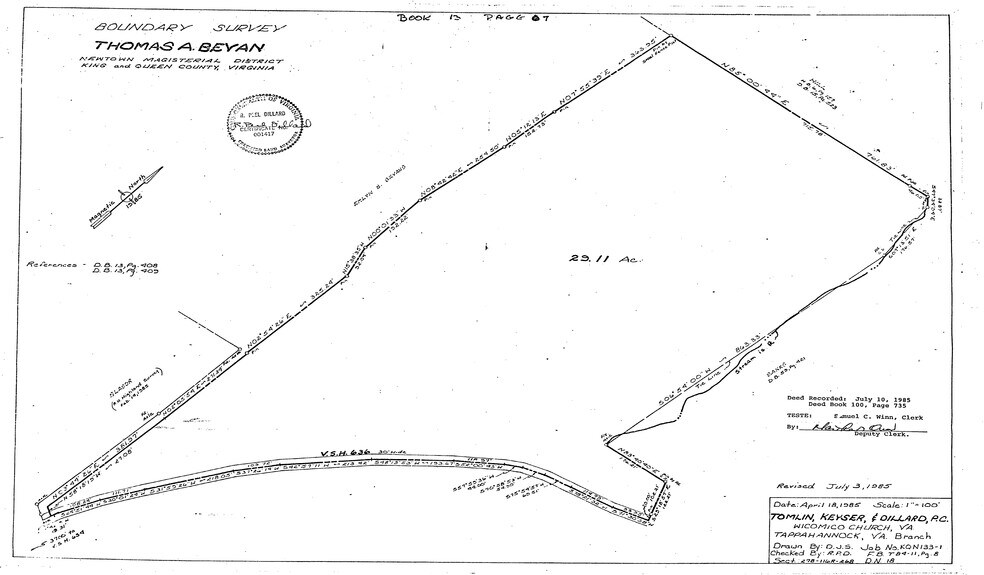 More Photos Of 1242 Minter ln, Walkerton Land For Sale