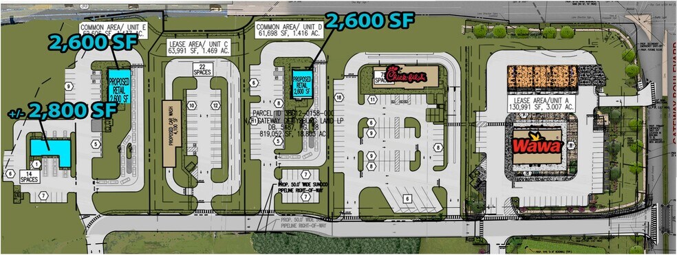 More Photos Of Route 30 @ Gateway Blvd, Gettysburg Land For Lease