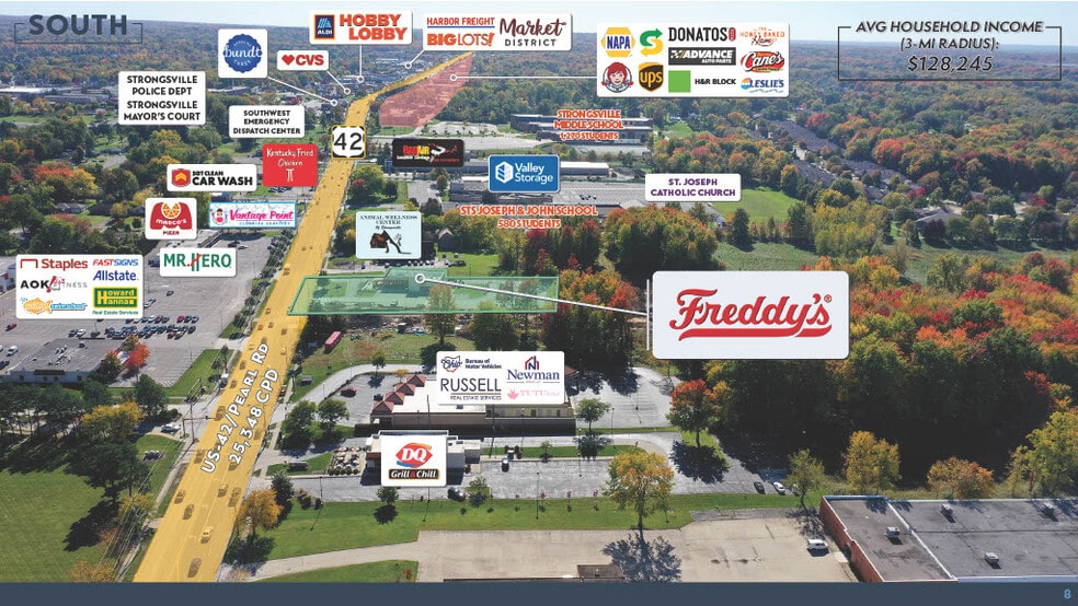 More Photos Of 12380 Pearl Rd, Strongsville Fast Food For Sale