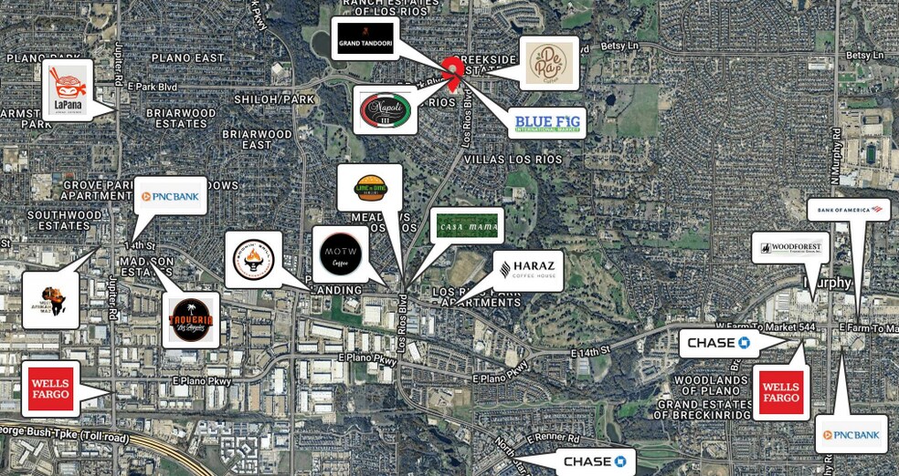 More Photos Of 4101 E Park Blvd, Plano Storefront For Lease