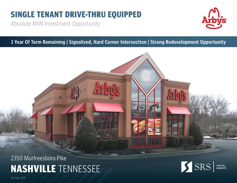 Primary Photo Of 2350 Murfreesboro Pike, Nashville Fast Food For Sale