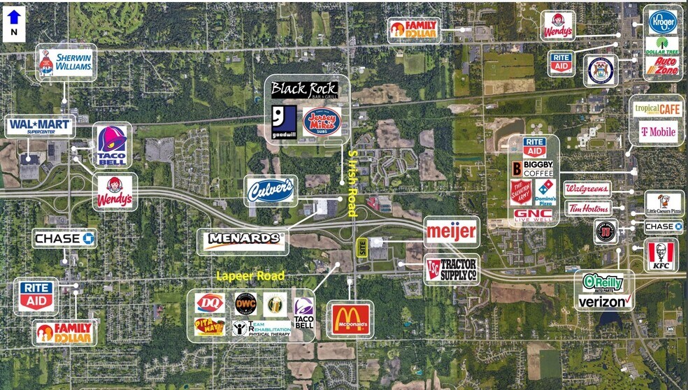 Primary Photo Of Davison - I-69 & Irish Rd, Davison Land For Sale