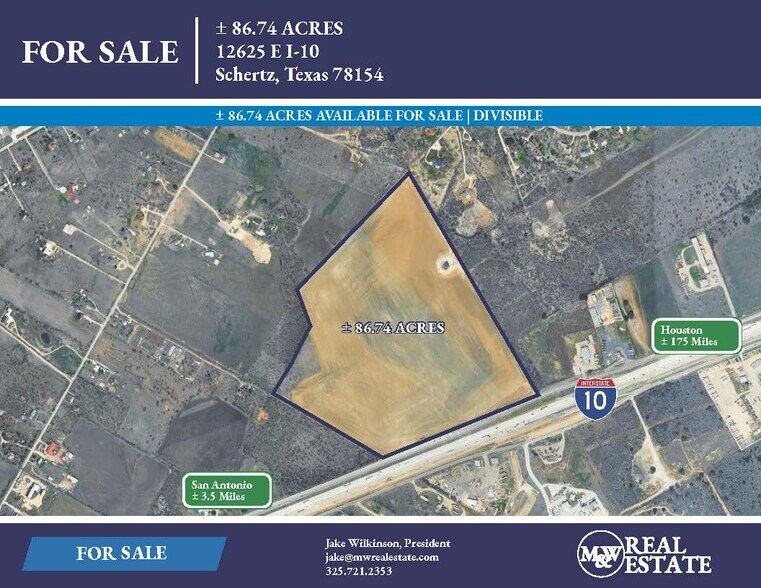 Primary Photo Of 12625 Interstate 10, Schertz Land For Sale