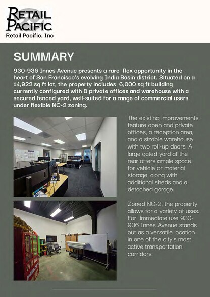 More Photos Of 930 Innes Ave, San Francisco Research And Development For Lease