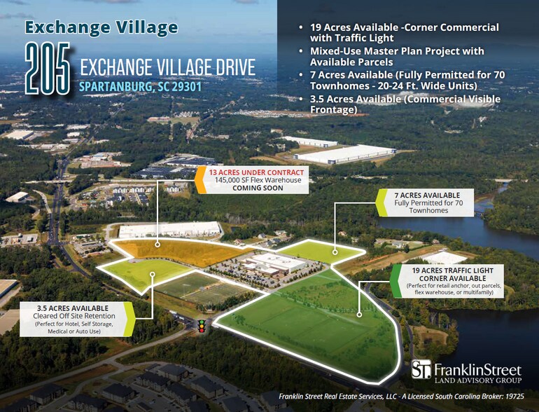 Primary Photo Of 205 Exchange Village Dr, Spartanburg Land For Sale