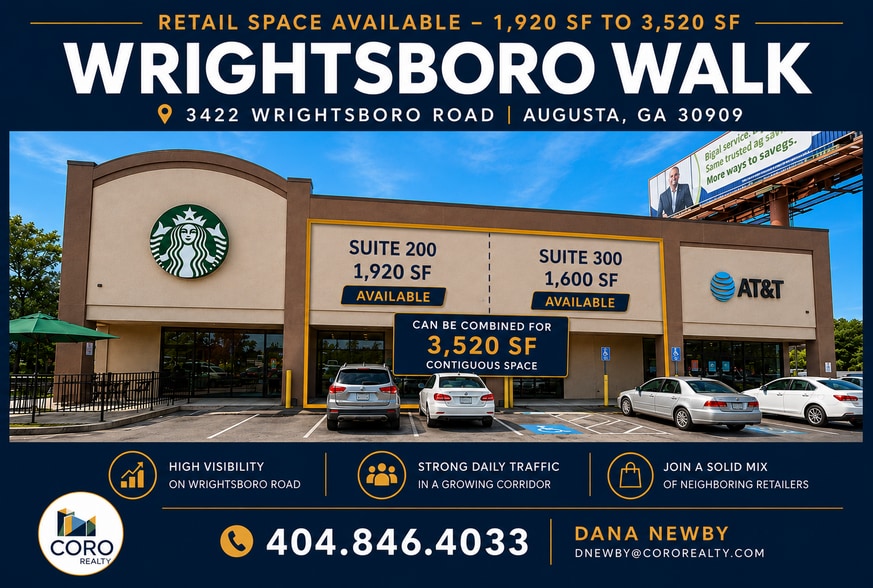 Primary Photo Of 3422 Wrightsboro Rd, Augusta Freestanding For Lease