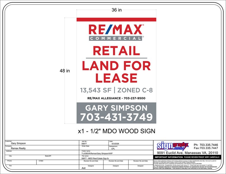 Primary Photo Of 2901-2919 Arlington Dr, Alexandria Land For Lease