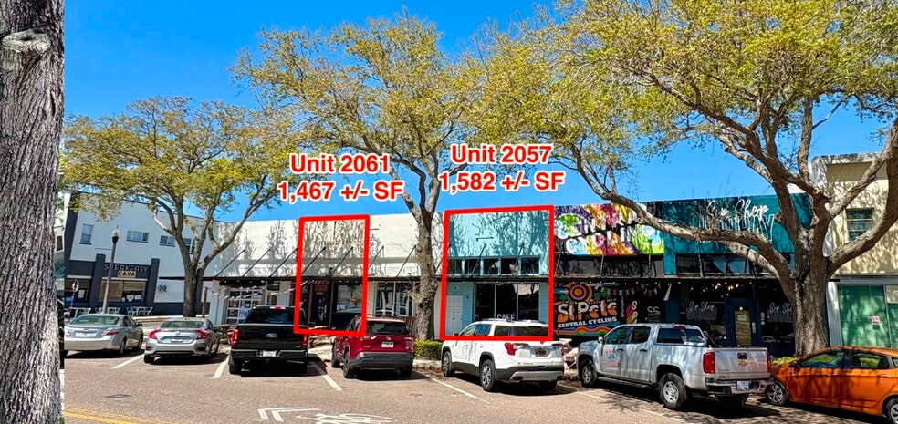 More Photos Of 2053-2063 Central Ave, Saint Petersburg Storefront For Lease