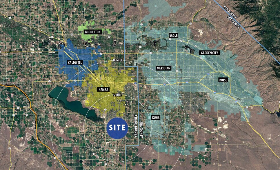 More Photos Of 8737 Southside Blvd, Nampa Land For Sale