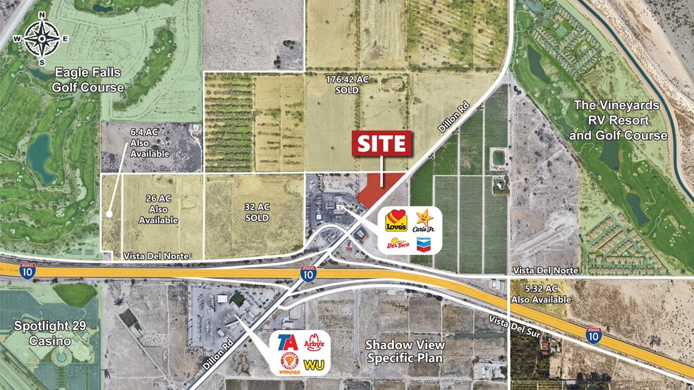 More Photos Of 45813 Dillon Rd, Coachella Land For Sale