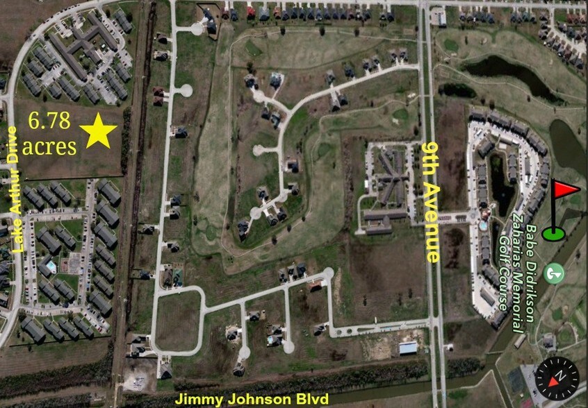 More Photos Of 7051 Lake Arthur Dr, Port Arthur Land For Sale