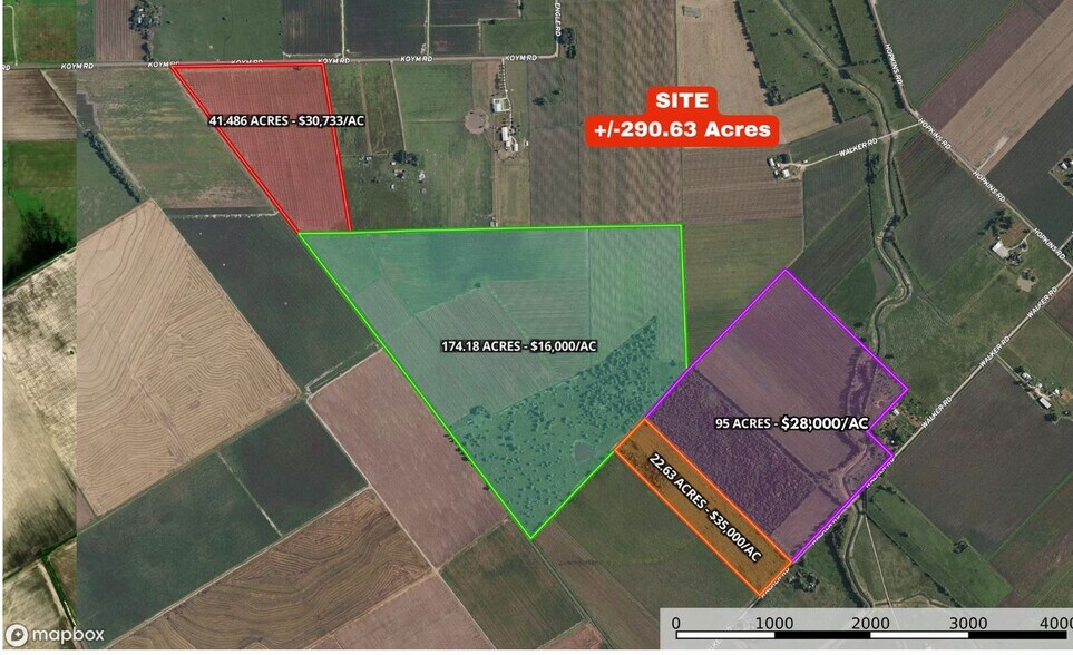 Primary Photo Of 10542 Walker Road, Beasley Land For Sale