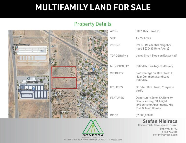 More Photos Of 37400 10th St E, Palmdale Land For Sale