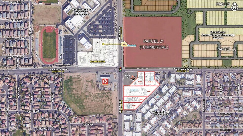 More Photos Of SEC Camelback Rd & 91st Ave, Phoenix Land For Sale