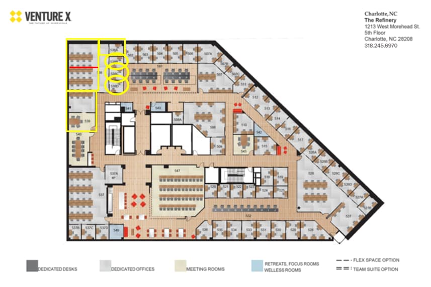 More Photos Of 1213 W Morehead St, Charlotte Coworking Space