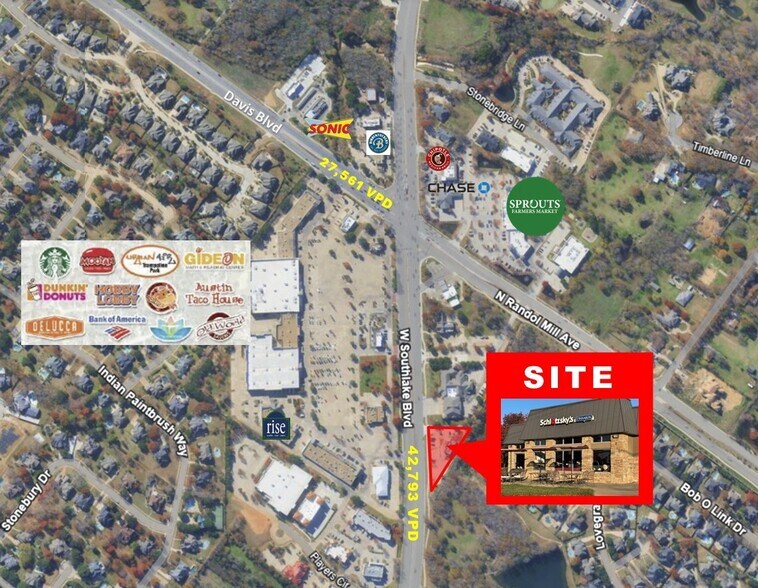 More Photos Of 2000 W Southlake Blvd, Southlake Restaurant For Lease