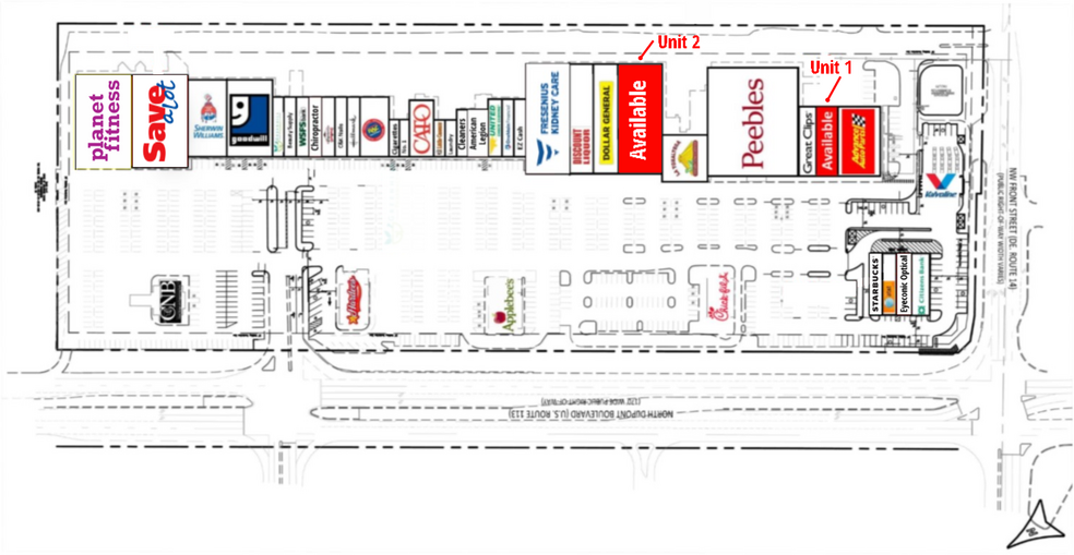 More Photos Of 600-698 N Dupont Blvd, Milford Unknown For Lease