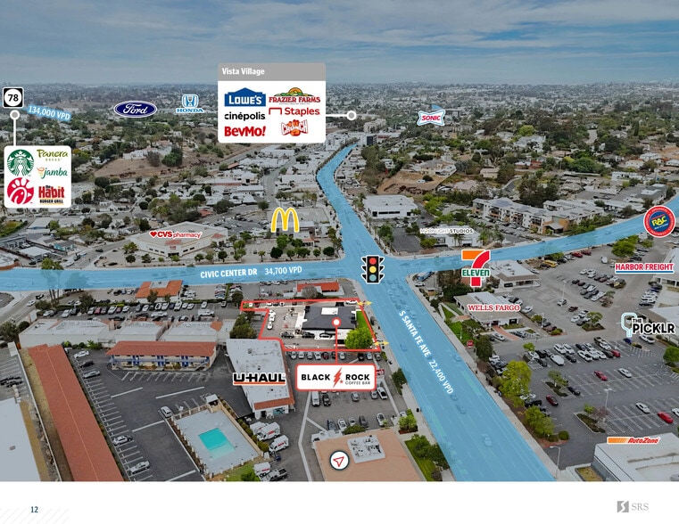 More Photos Of 905 S Santa Fe Ave, Vista Storefront For Sale