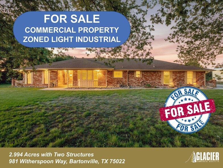More Photos Of 981 Witherspoon Way, Flower Mound Industrial For Sale