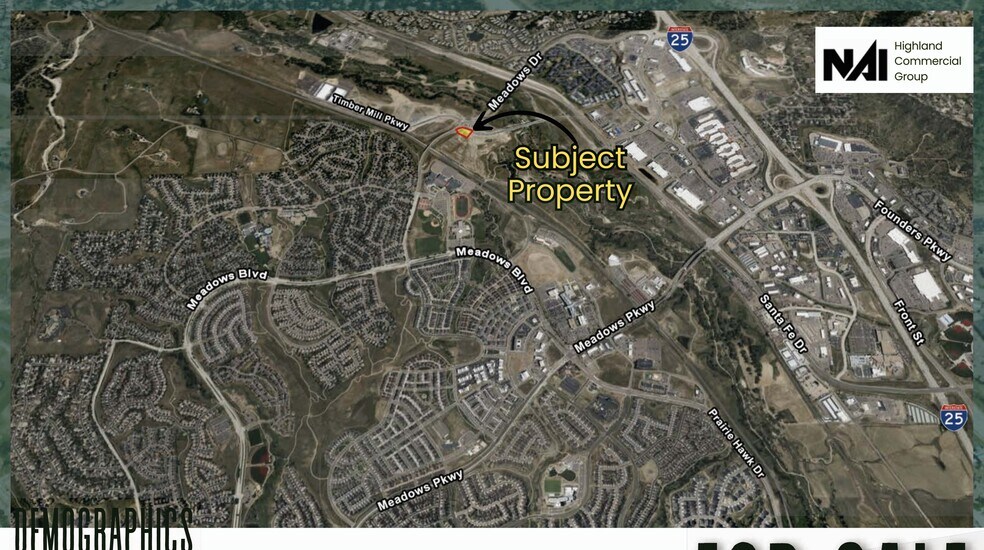 Primary Photo Of SWC N Meadows Dr & Timber Mill Pkwy, Castle Rock Land For Sale