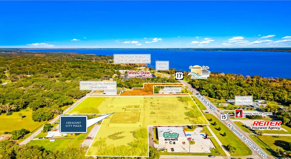 915925 N Summit St, Crescent City, FL 32112 Storefront For Sale