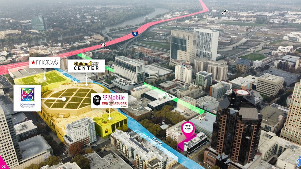 More Photos Of 725-727 K St, Sacramento Storefront For Lease