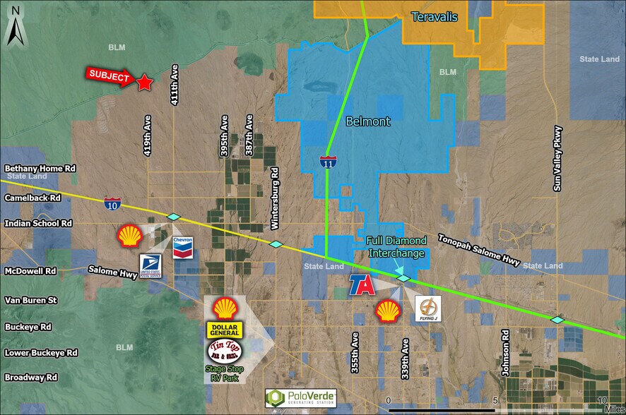 More Photos Of 419th & Mountain View Rd Parcel 2 ave, Tonopah Land For Sale