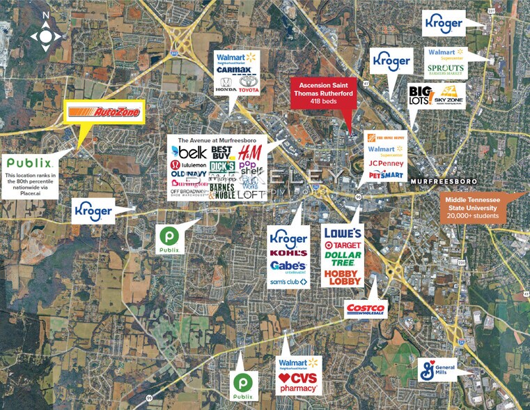 More Photos Of 3322 Shores Rd, Murfreesboro General Retail For Sale