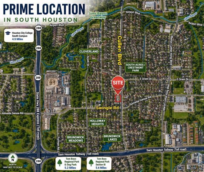 Primary Photo Of 12834 Cullen Ave, Houston Land For Sale