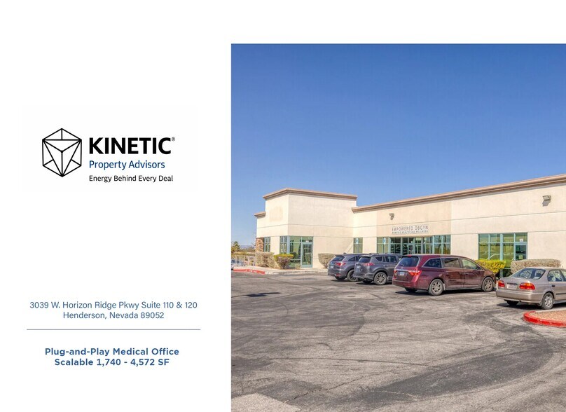 Primary Photo Of 3039 W Horizon Ridge Pky, Henderson Office For Lease