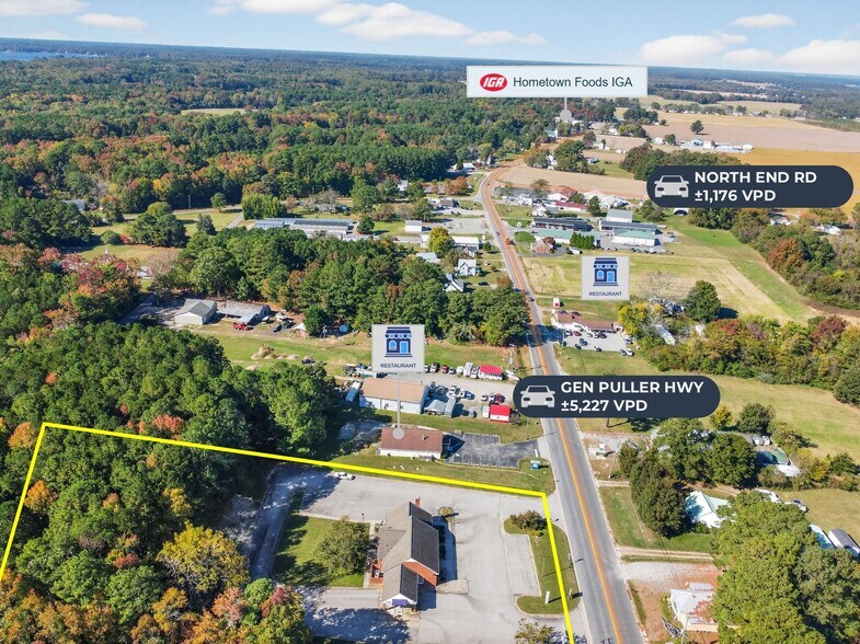 More Photos Of 16498 General Puller Hwy, Deltaville Bank For Sale