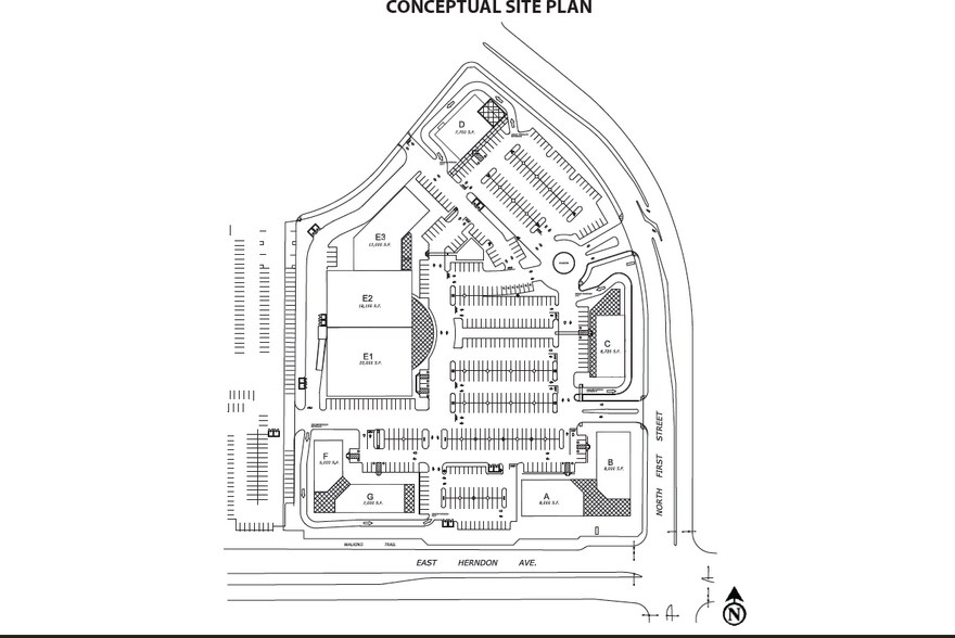 More Photos Of Herndon @ First Street, Fresno Land For Lease