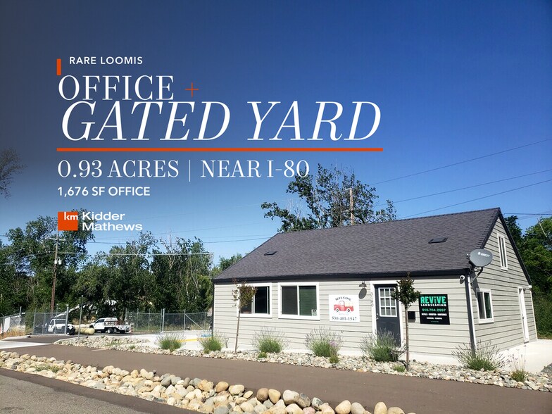 Primary Photo Of 3180 Taylor Rd, Loomis Contractor Storage Yard For Sale