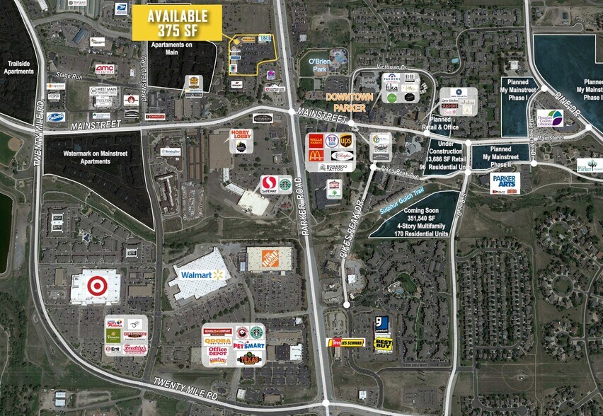 More Photos Of 10841 Crossroads Dr, Parker Storefront For Lease