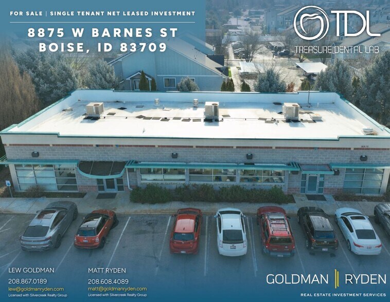 Primary Photo Of 8875 W Barnes St, Boise Office For Sale