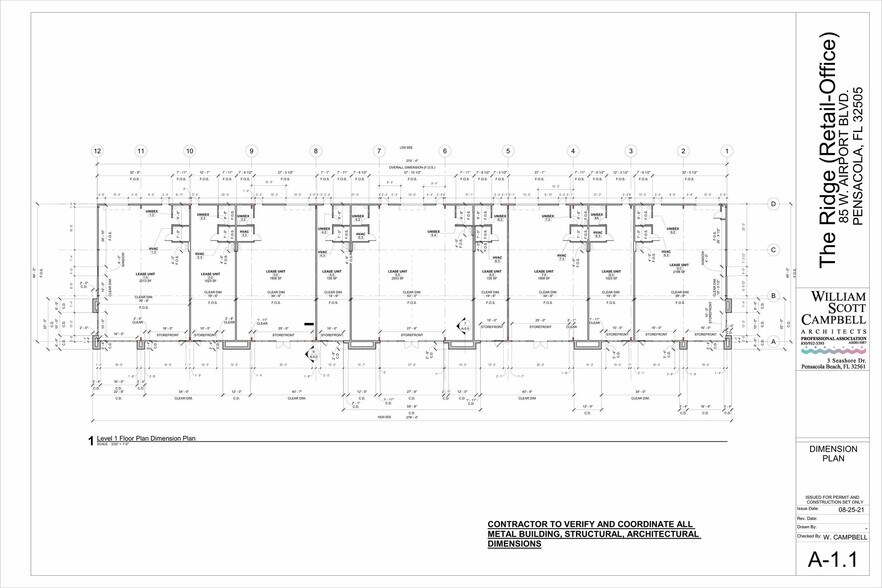 More Photos Of 85 W Airport Blvd, Pensacola Storefront Retail Office For Sale