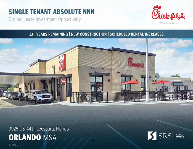 Primary Photo Of 9925 US-441, Leesburg Fast Food For Sale