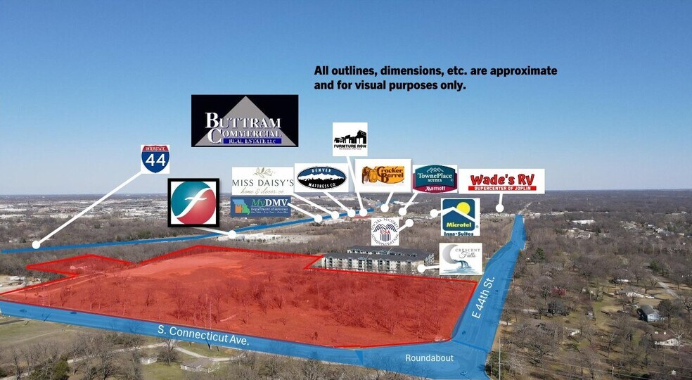 More Photos Of NEC 44th Street & Connecticut, Joplin Land For Sale