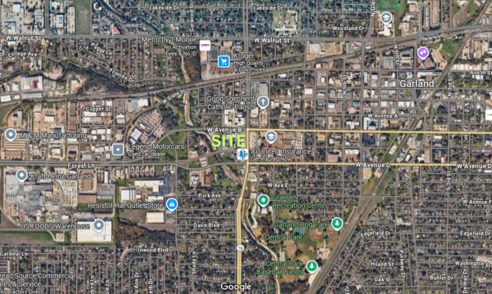 More Photos Of Downtown Garland Development Site, Garland Land For Sale