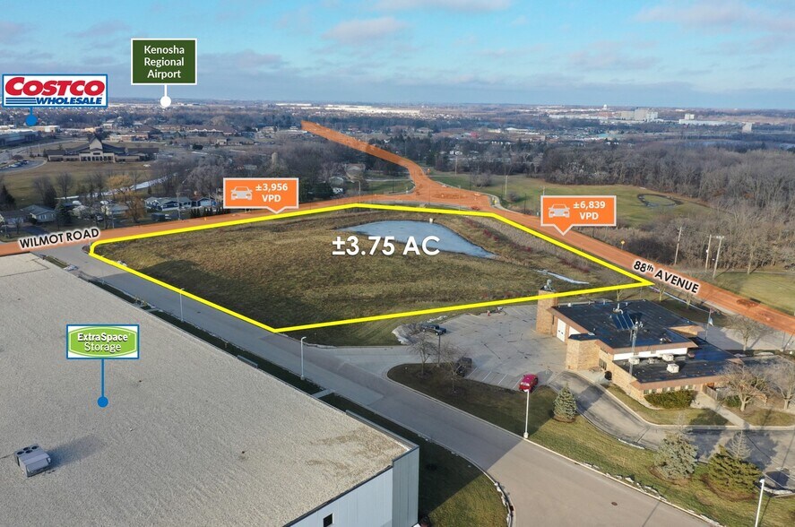 More Photos Of Adj. to Wilmot Road, Pleasant Prairie Land For Sale