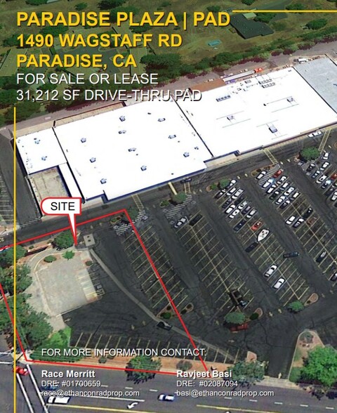 Primary Photo Of 1490 Wagstaff Rd, Paradise Land For Lease