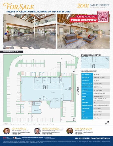 More Photos Of 2001 Saturn St, Monterey Park Light Distribution For Sale