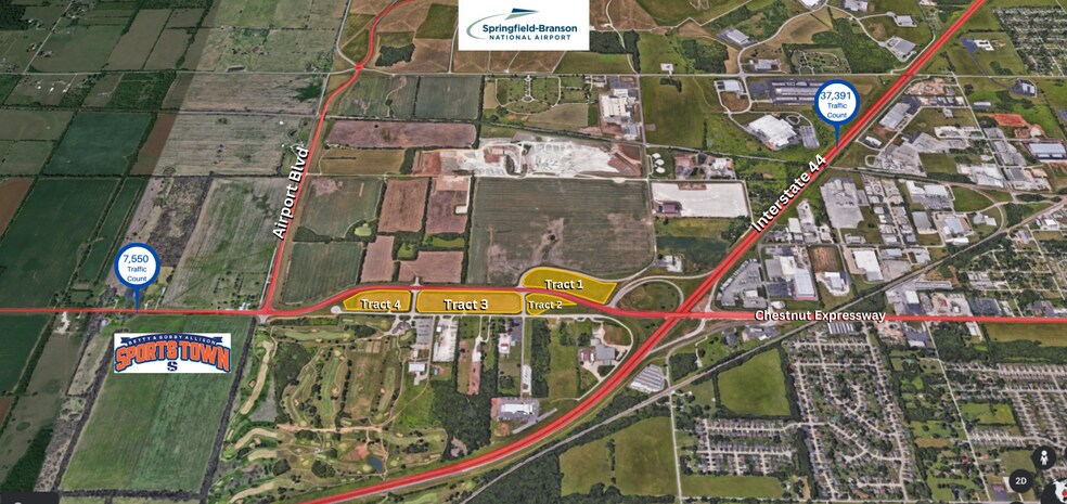 More Photos Of West Chestnut Expressway @ Chestnut Expressway and I-44, Springfield Land For Sale