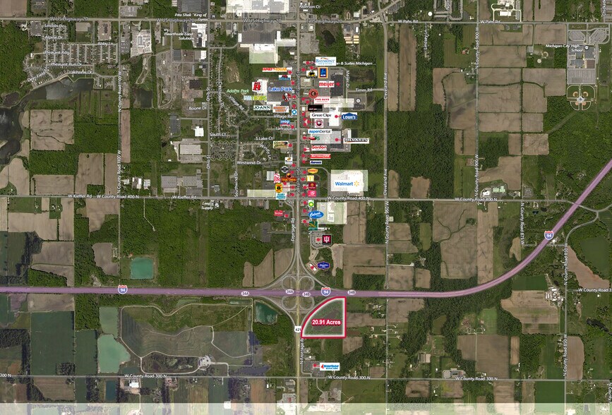 More Photos Of 421 Hwy @ I94, Michigan City Land For Sale