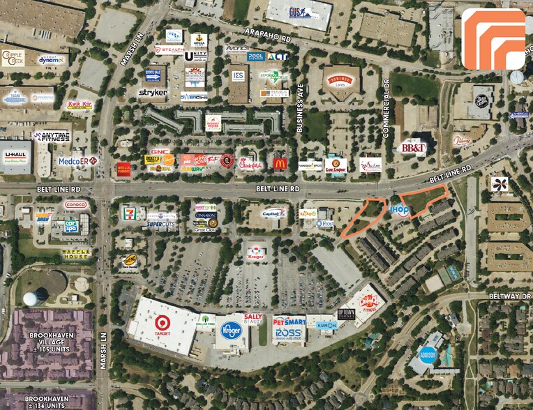 More Photos Of SEQ Marsh Lane & Belt Line Rd, Addison Land For Sale