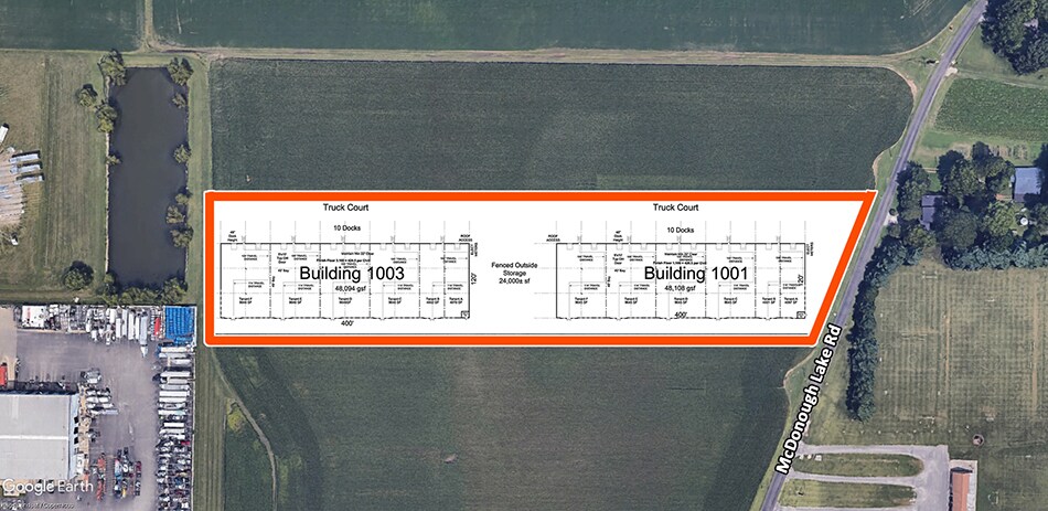 More Photos Of 1001-1003 McDonough Lake Rd, Collinsville Industrial For Lease