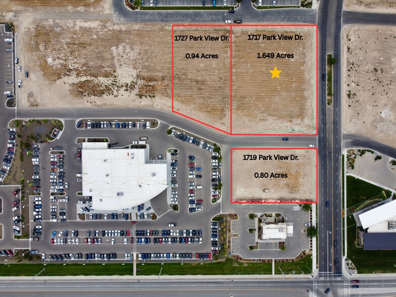 Primary Photo Of 1717 Park View Dr, Twin Falls Land For Sale